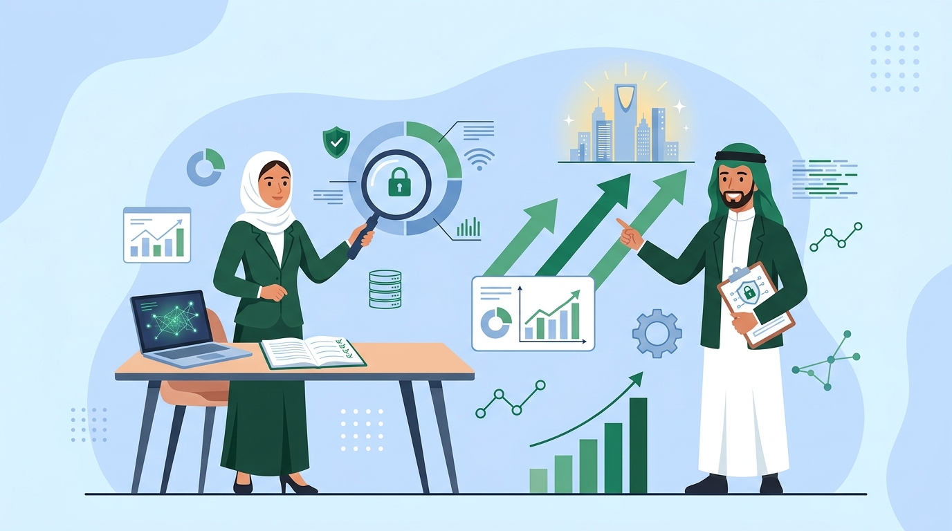 وظائف الأمن السيبراني بالسعودية: مسارات ورواتب مجزية ومستقبل واعد